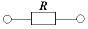 Низкочастотная эквивалентная схема замещения резистора